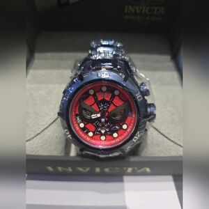 Invicta Marvel Spiderman Mens Watch Quartz NWT Mint Fast Ship. #41554